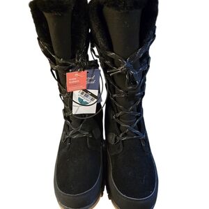 Universal Thread Women's Black Winter Boots